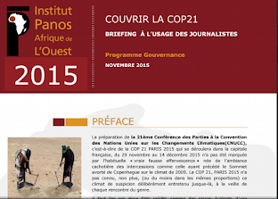 Couvrir la COP 21:  Briefing à l'usage des journalistes