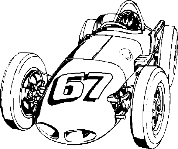 Race Cars Coloring Pages title=