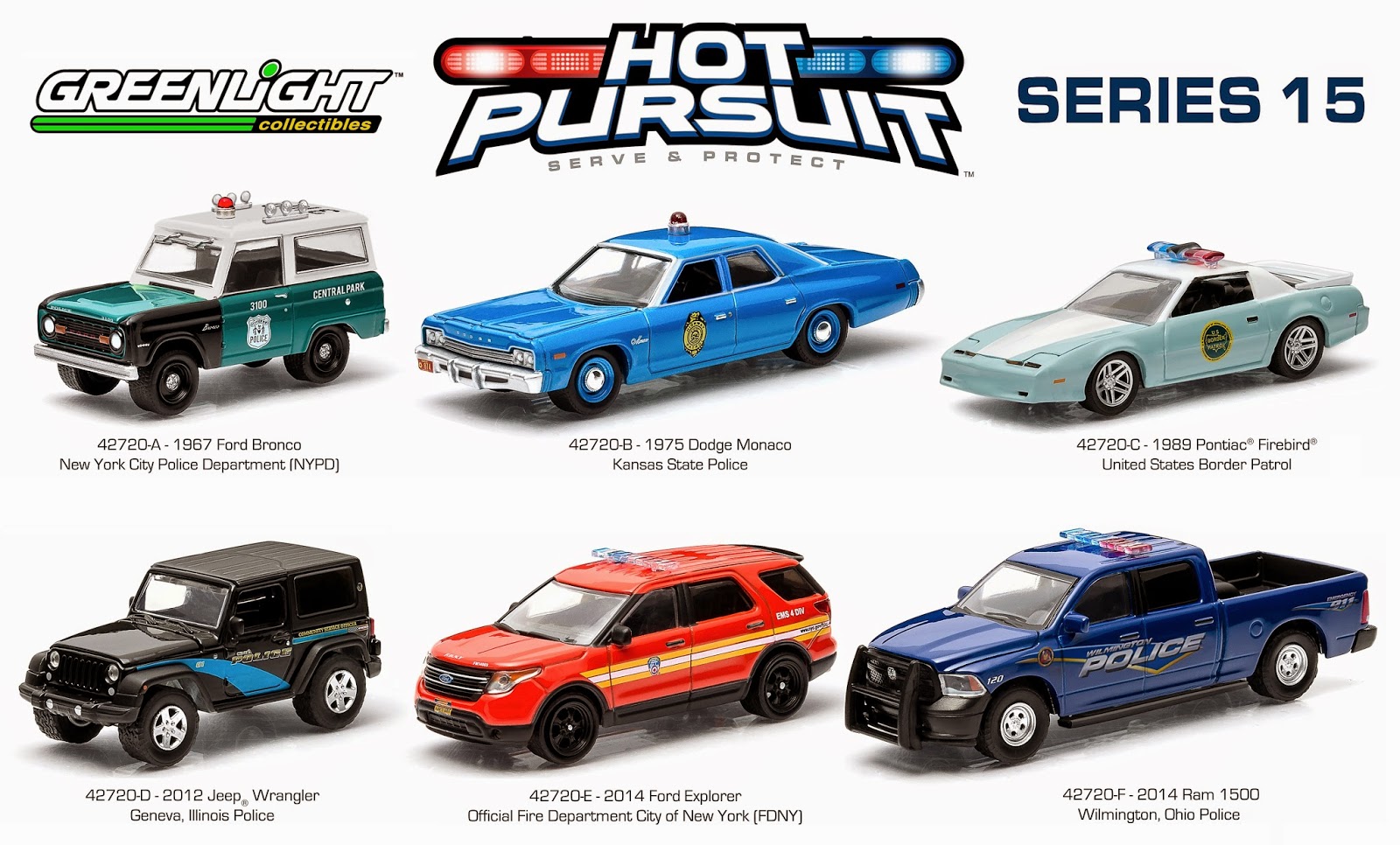 Greenlight Hot Pursuit Series 15.