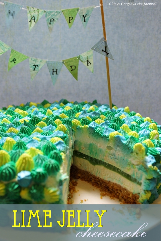 Chic Gorgeous Treats Baking Recipe Lime Jelly Cheesecake I managed to find a couple of boxes stashed right at the back of the larder, and one of them was lime flavour. chic gorgeous treats baking recipe lime jelly cheesecake