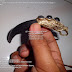 Kerajinan Jember Galih Kelor : Liontin Kalung Batu Fosil Galih kelor Model Taring Macan Ikat Emban Kuningan Ukir Naga 3 Mahkota 1