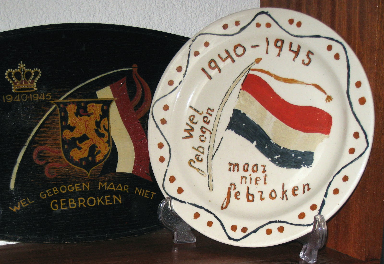 klein oranje museum Trudie: 1940 - 1945, wel gebogen,maar niet gebroken