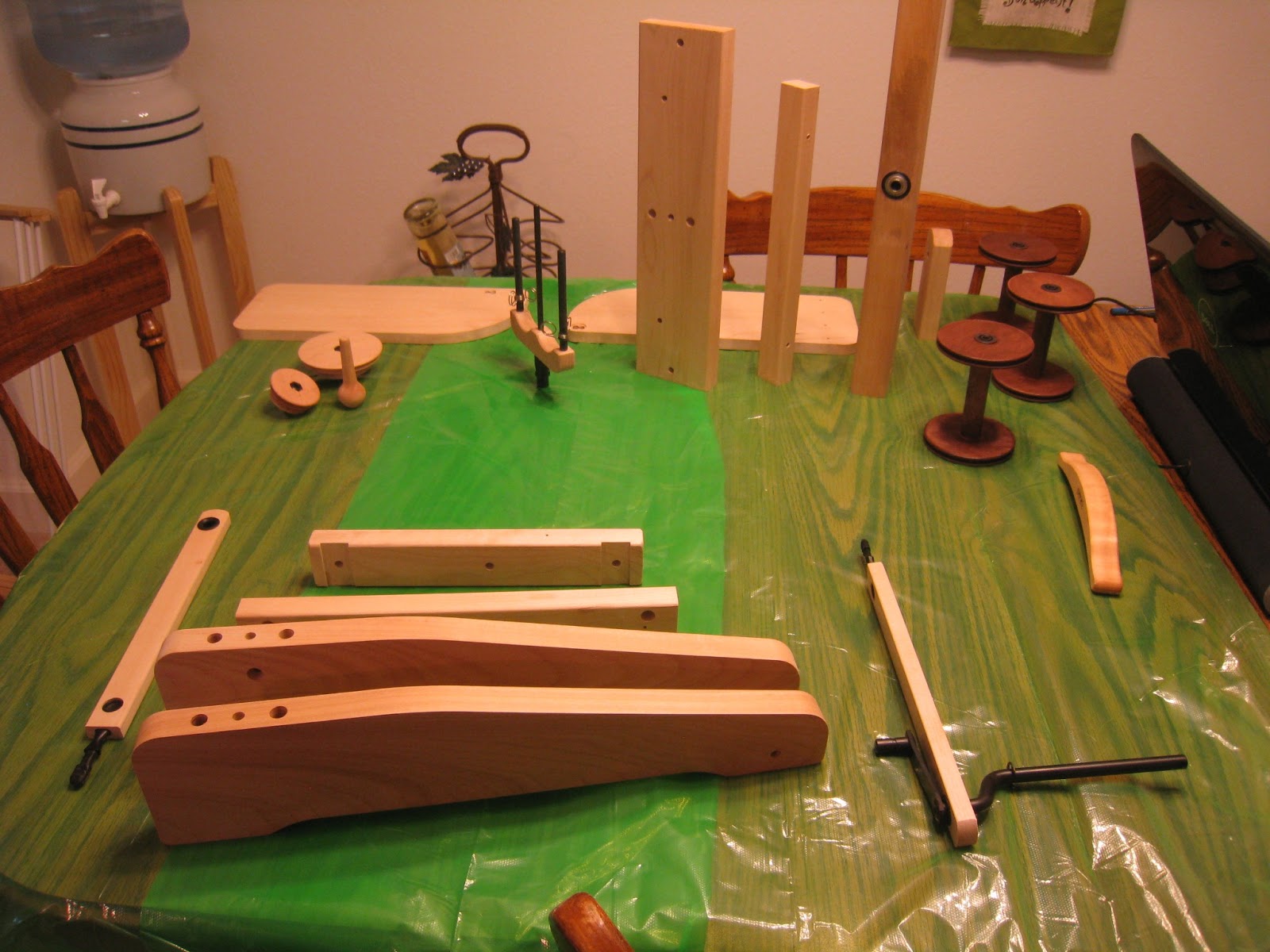 The Purled Ewe Wood finishing for beginners (or how we finished my Kiwi 2)