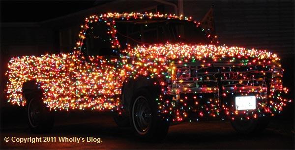 scribbles christmas light art