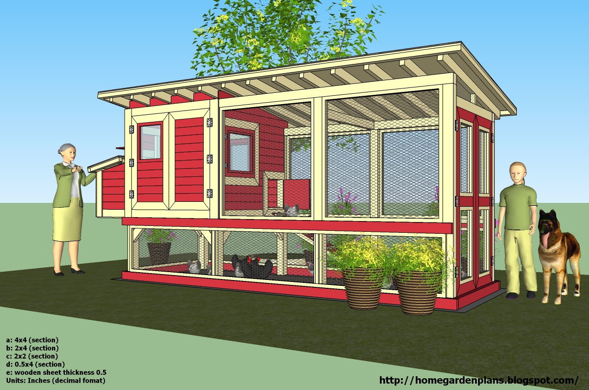 M101 - Chicken Coop Plans Construction - Chicken Coop Design - How To 