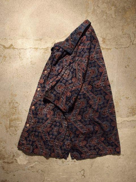 Engineered Garments Chauncey Shirt - Kalamkari India Print Spring/Summer 2015 SUNRISE MARKET