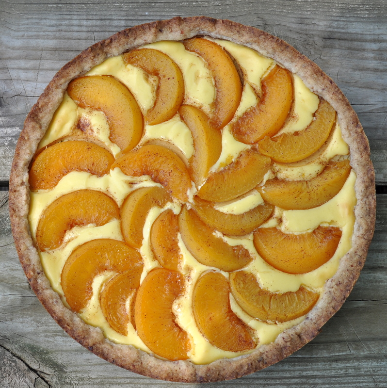 Scrambled Henfruit Bavarian Peach Torte