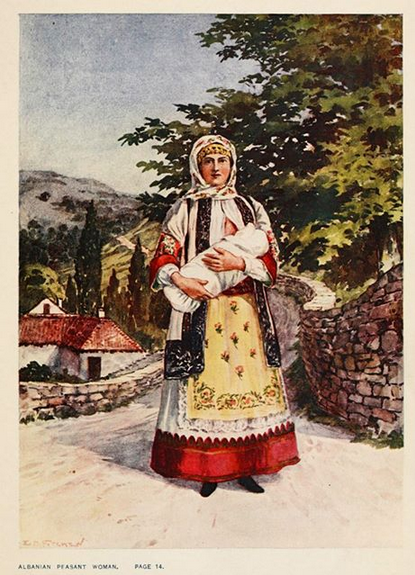 Abanian peasant women(Greece)
