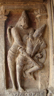 Narasimha fighting Hiranyakashyapa