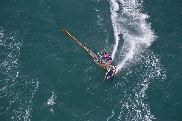 Jeff Blemaster How to sail downwind in windsurfing