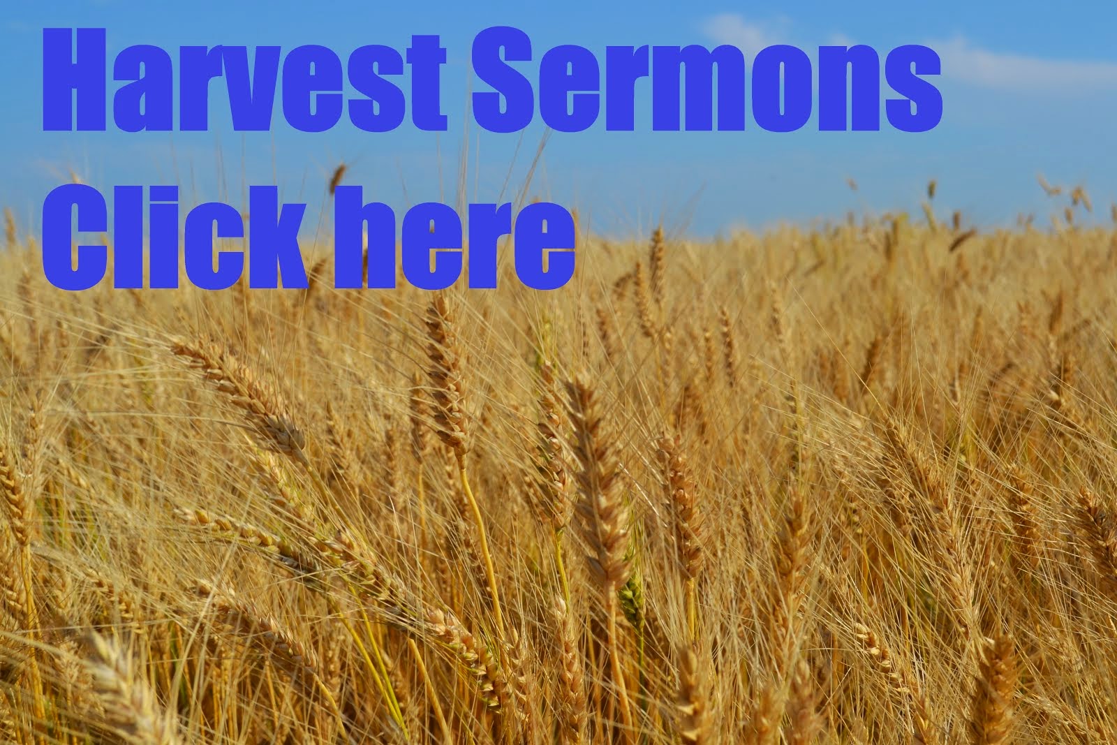 Preached Sermons Harvest past, Summer ended but are you saved?