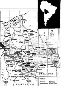 Mapa de Bolivia Mapa de Bolivia