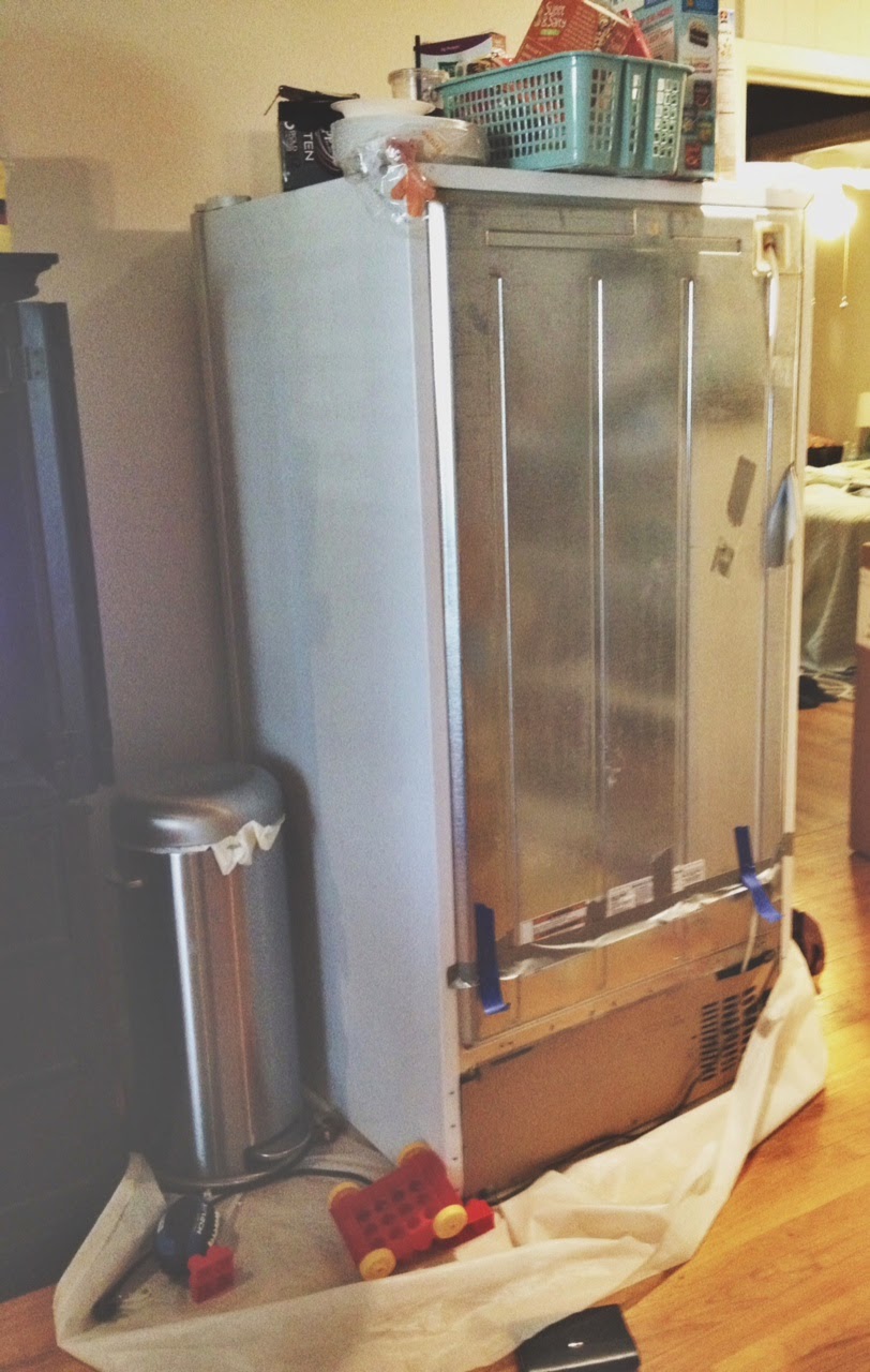 When there is a Fridge in Your Living Room {31 Days}