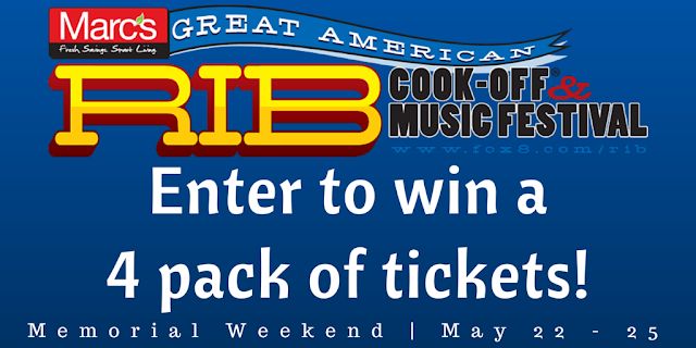 Win Marc's Great American Rib Cook-Off + Music Festival tickets
