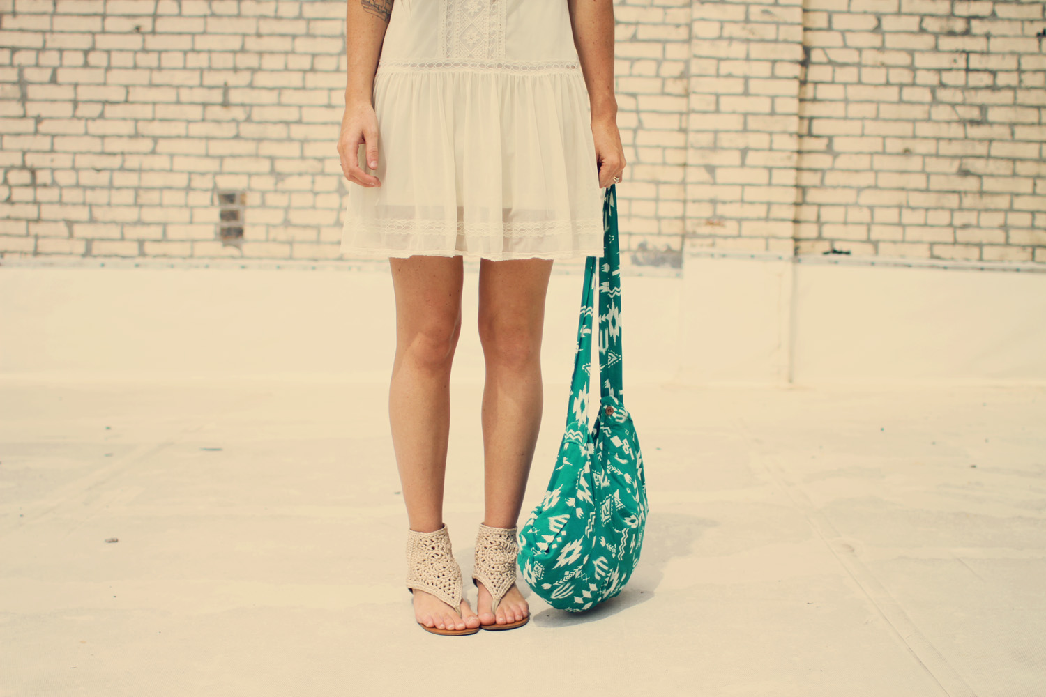 Sincerely, Kinsey Skirt to Purse DIY