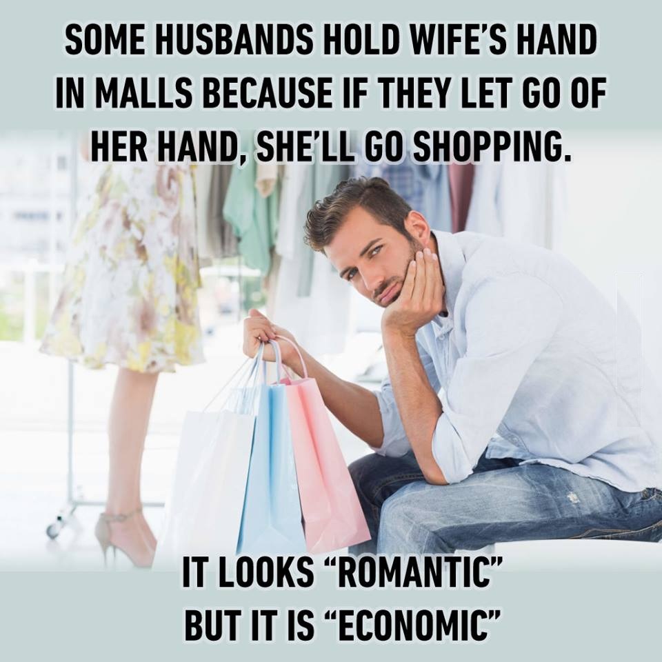 Hold wife