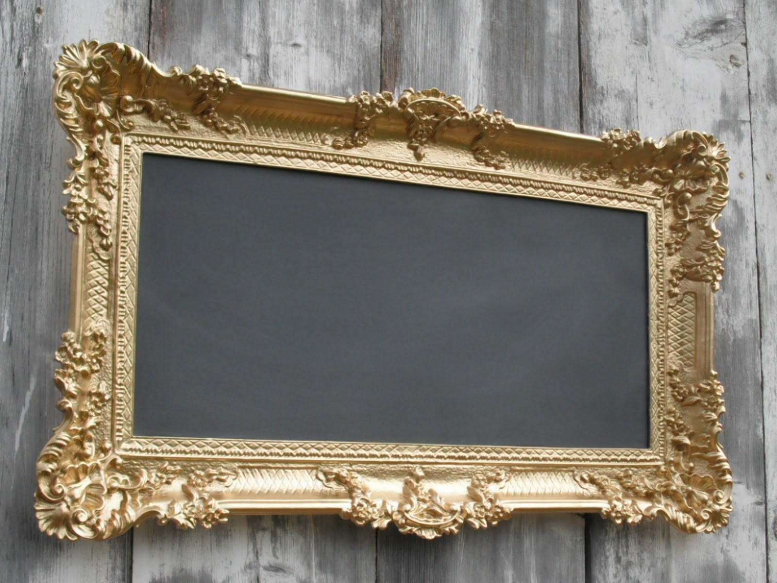Revived Vintage Chalkboards: Hollywood Regency Wedding Chalkboard