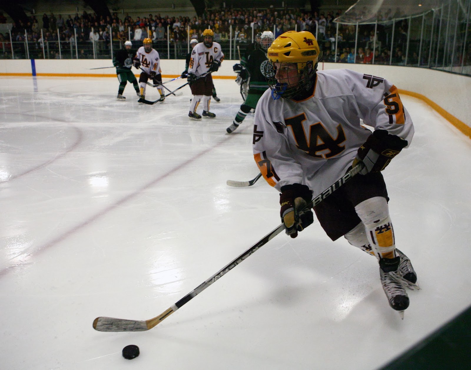 Mark Kodiak Ukena IHSA Varsity Hockey Loyola Academy at New Trier