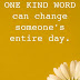 Inspirational Picture Quotes...: One kind word.