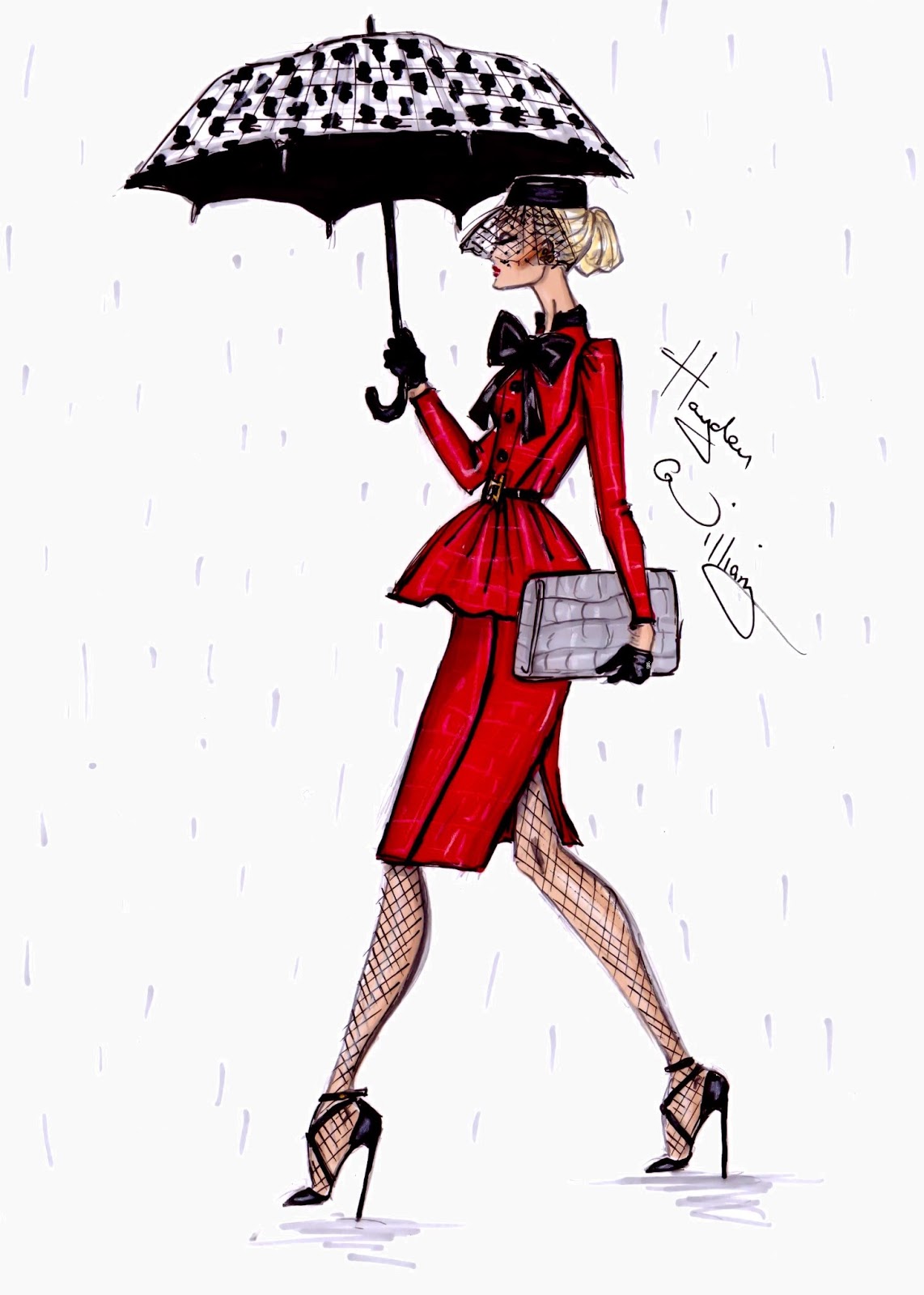 fashion illustration umbrella hayden williams fashion illustrations april 2013 fashion illustration umbrella hayden williams fashion illustrations april 2013