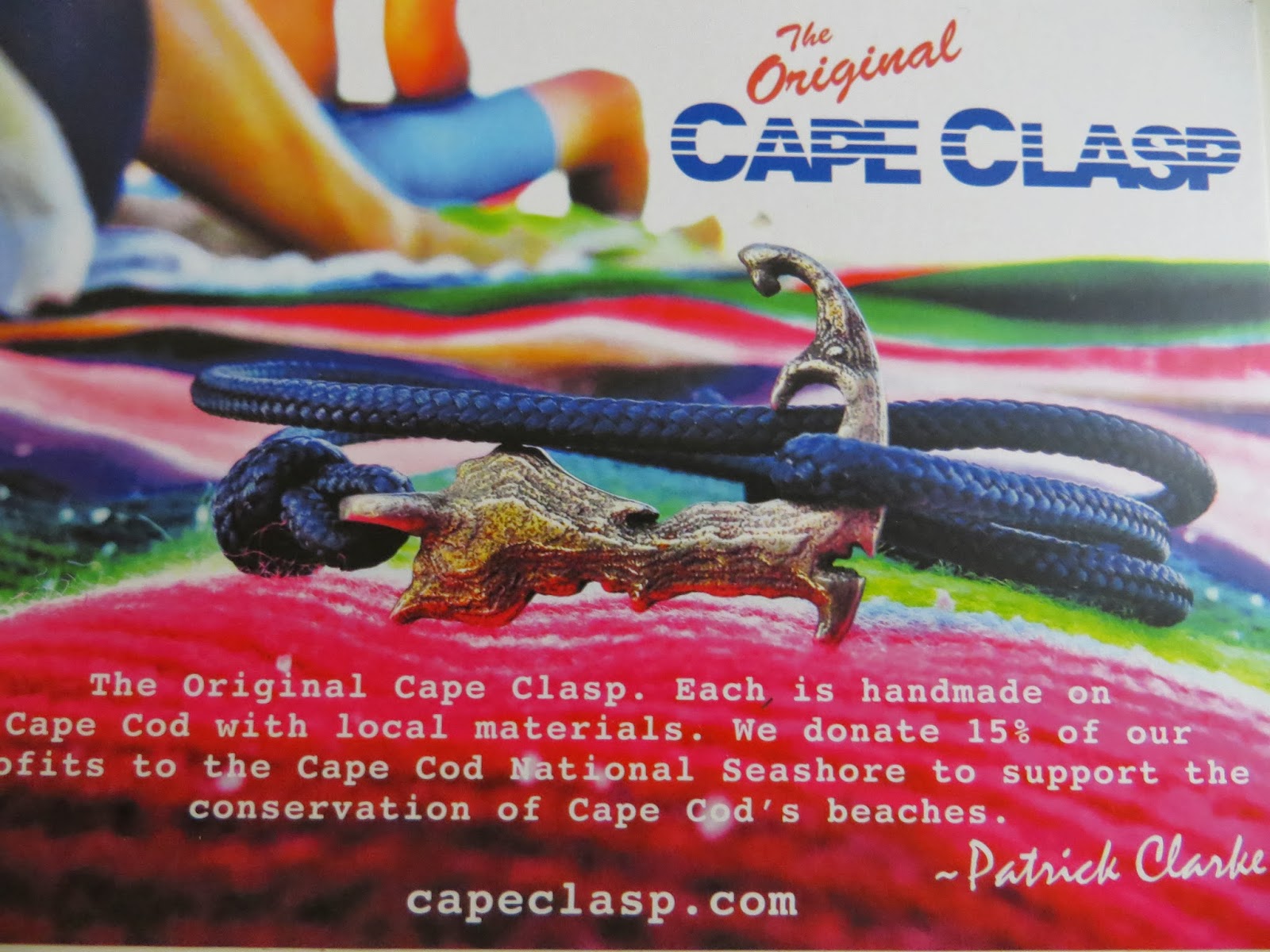 Preppy by the Sea Cape Clasp