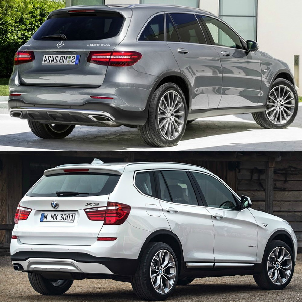 Mercedes GLC BMW X3 Karşılaştırması Sekiz Silindir