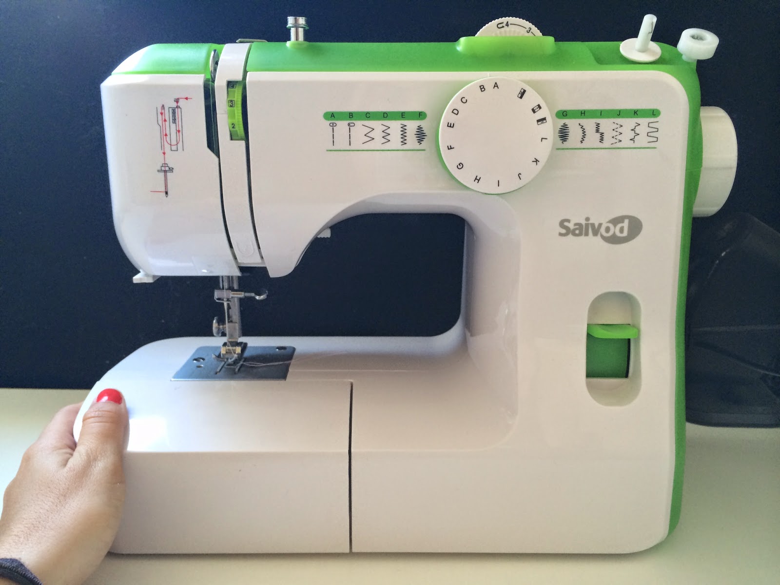 El blog de Lorenna: Máquina de coser para principiantes