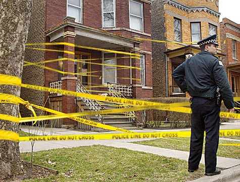 crime scene homicide murder evidence investigation detroit csi chicago dangerous city violence estate real most house corner killed preservation tape