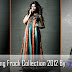 Embroidered Long Frock Collection 2012 By Vasim Asghar | Latest Fancy Long Panel Frock 2012 By Vasim Asghar