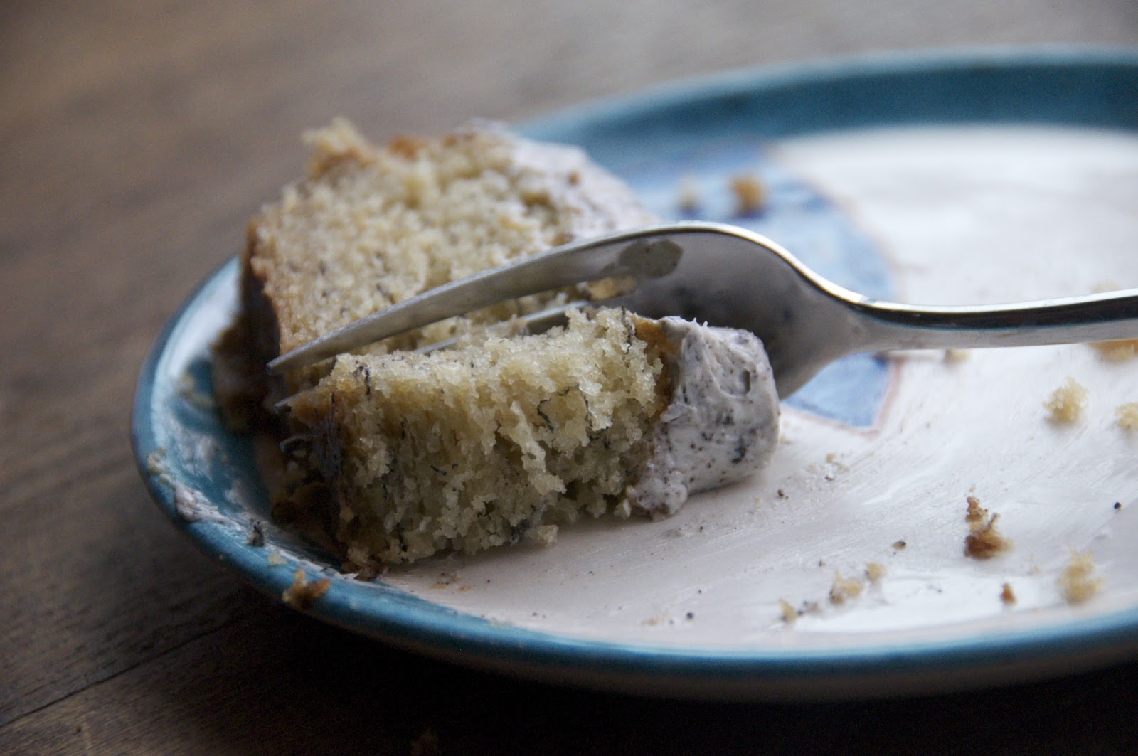 see you in the morning banana cake + oreo swiss meringue buttercream
