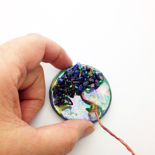 tree of life pendant tutorial