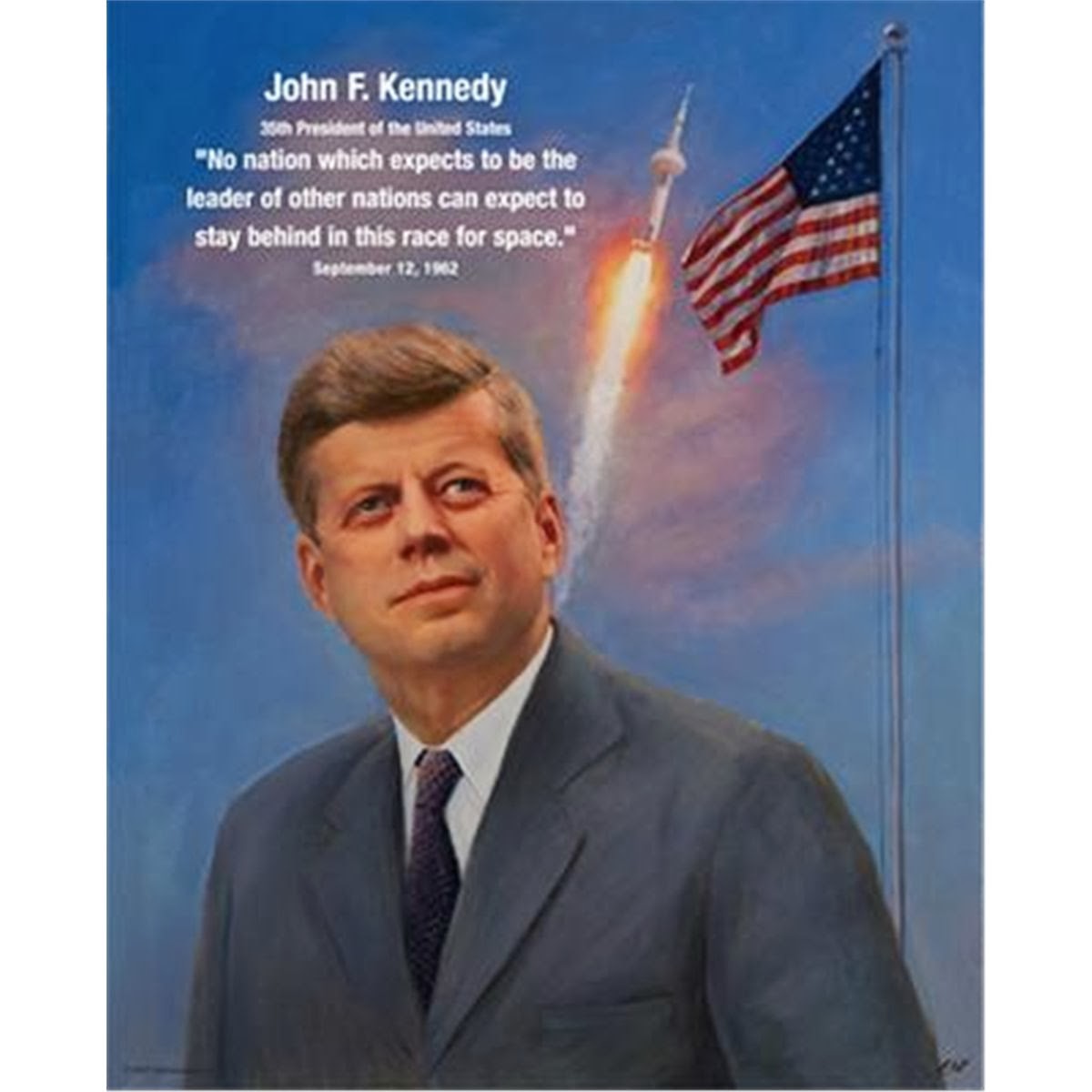 John f kennedy moon speech analysis image