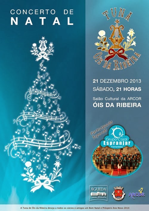 CONCERTO DE NATAL DA TUNA DE ÓIS DA RIBEIRA