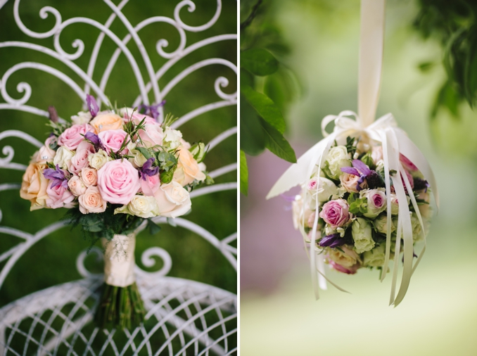 Gorgeous pastel wedding flowers - photos by STUDIO 1208