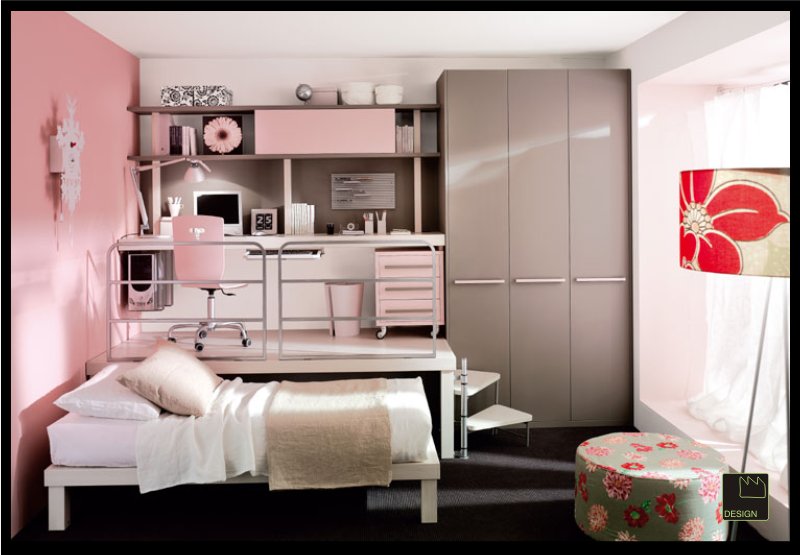 Dormitorios Color Rosa Para Adolescentes | Ideas para decorar, diseñar