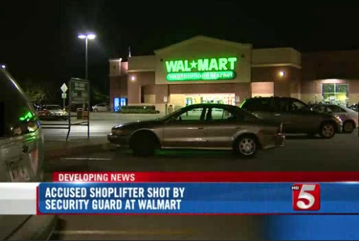 walmart shootings tennessee walmart security guard shoots man for walmart security guard