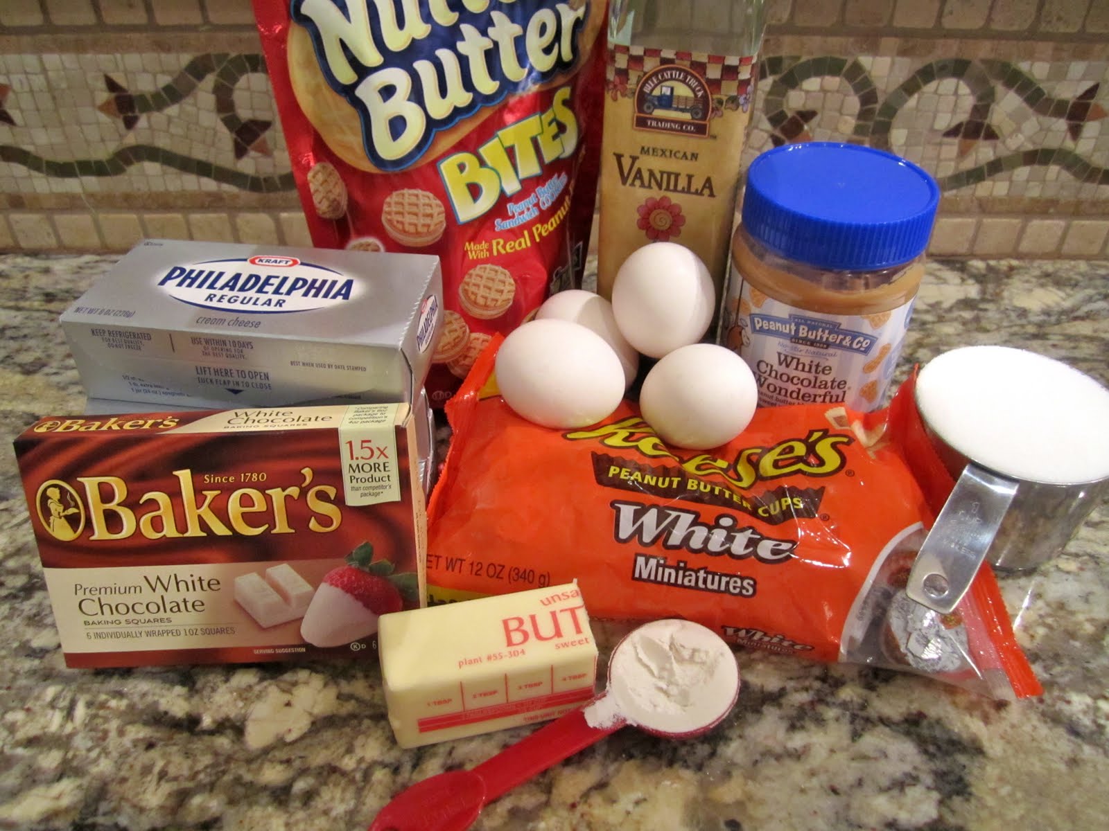 Sweet Tooth Sisters White Chocolate Pb Cheesecake