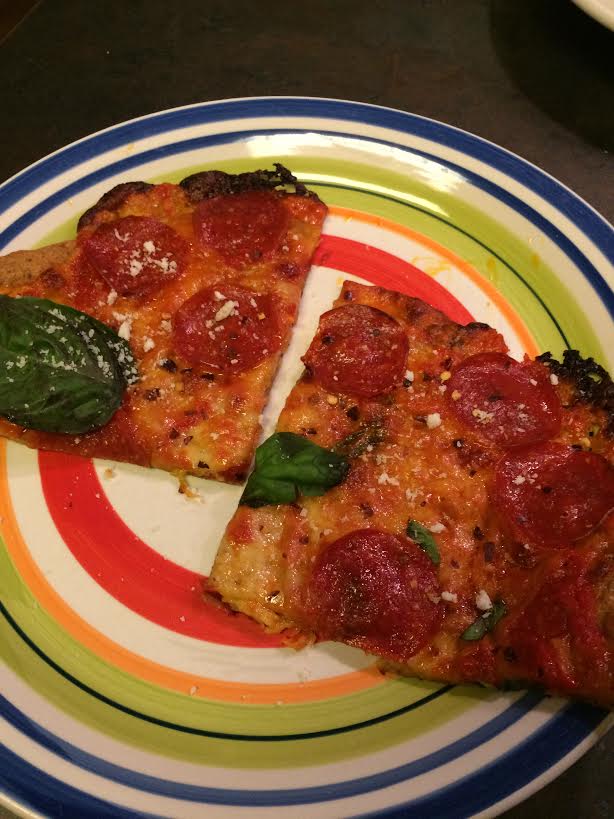 La Buona Cucina Low Carb High Fiber alla Romano Pizza Crust!