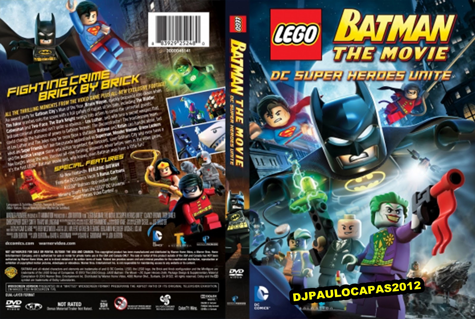 DC Nation Fans: Batman Lego: O Filme – Super-Heróis se Unem é