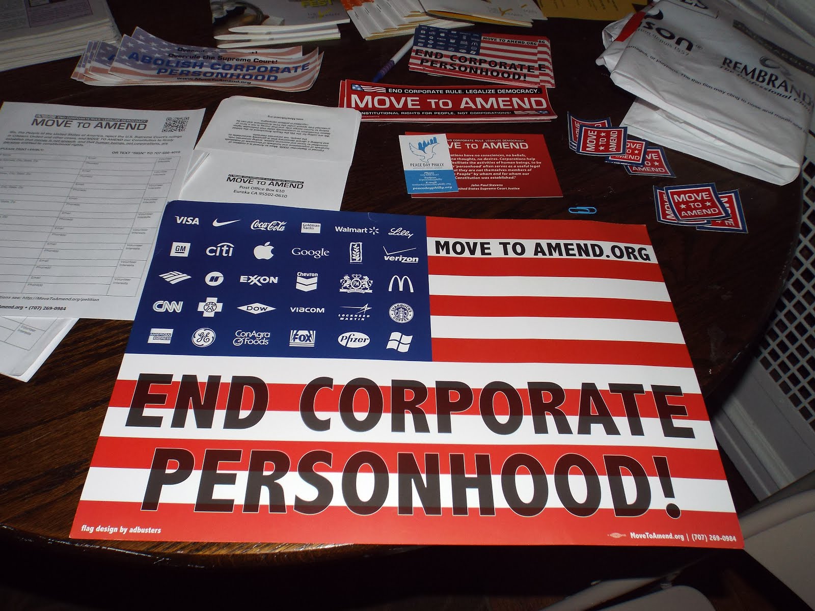 End Corporate PersonHood