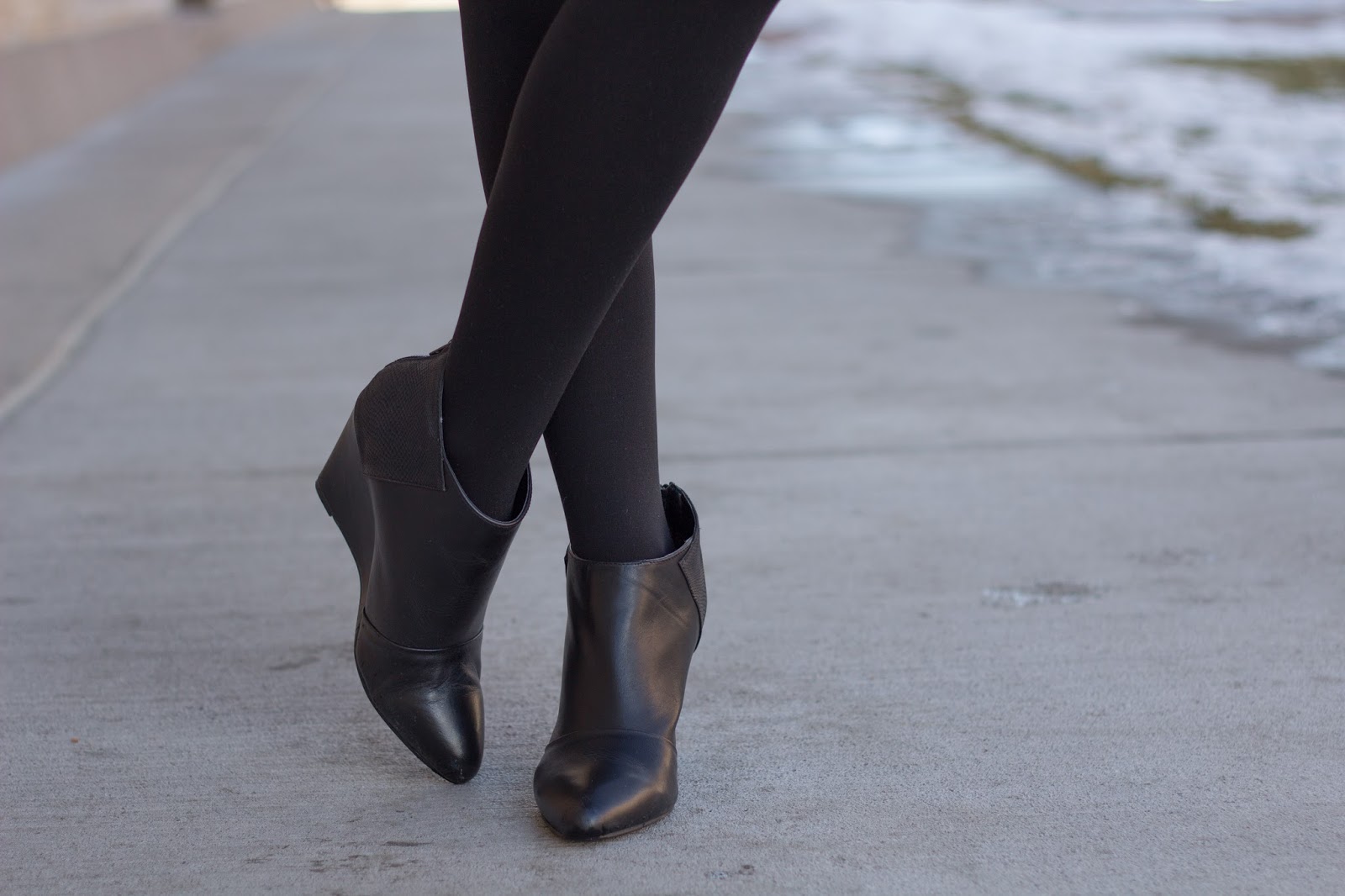 DSW Shoe Lovers The Wedge Bootie Leah Behr