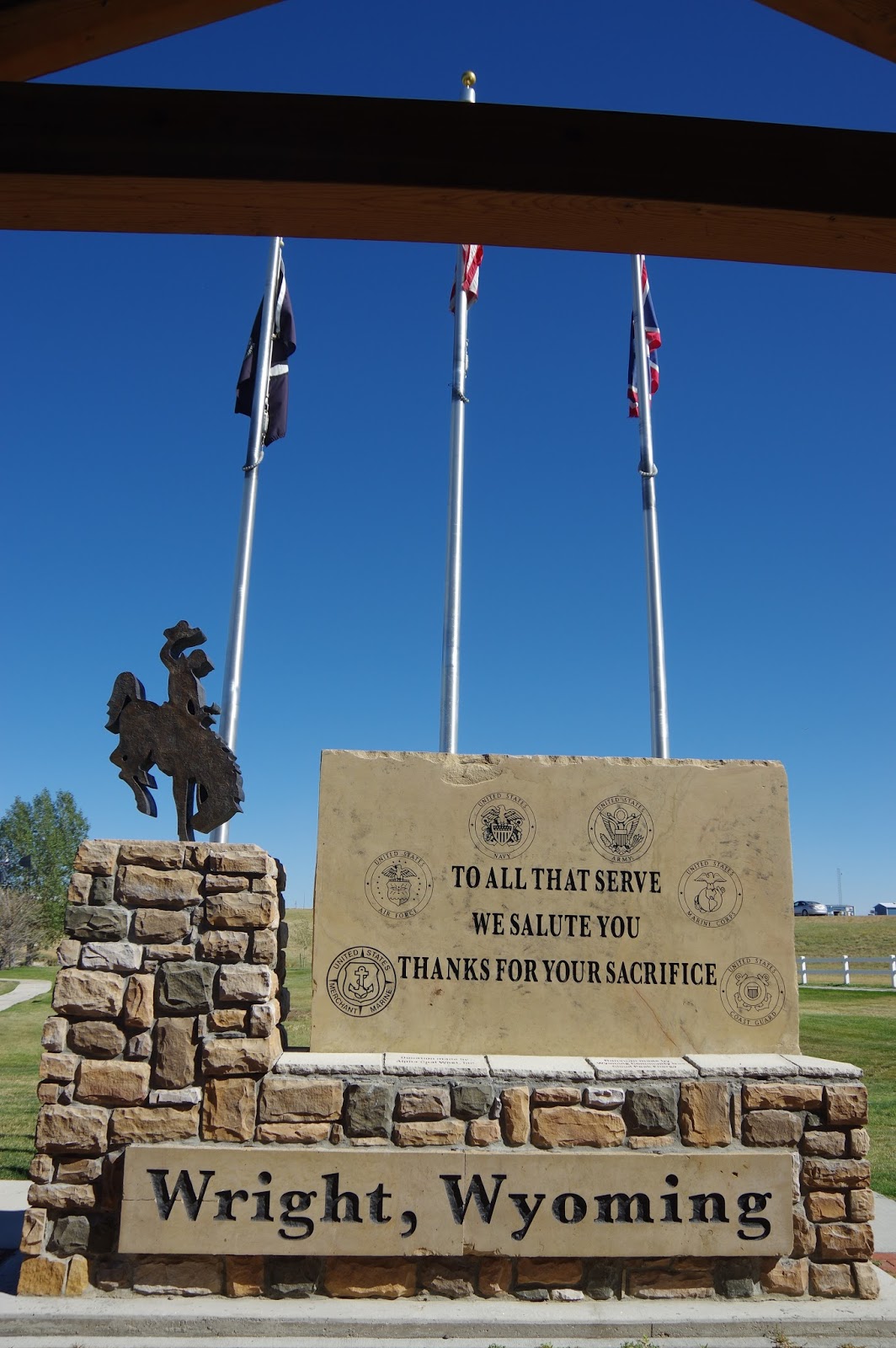 Some Gave All Veterans' Memorial, Wright Wyoming