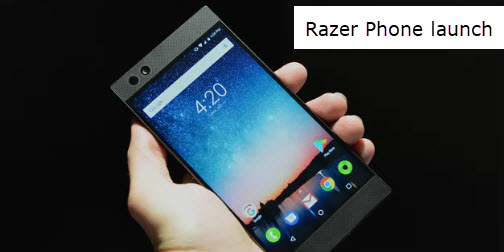 Razer Phone launch: company squeezes PC gaming tech into a smartphone