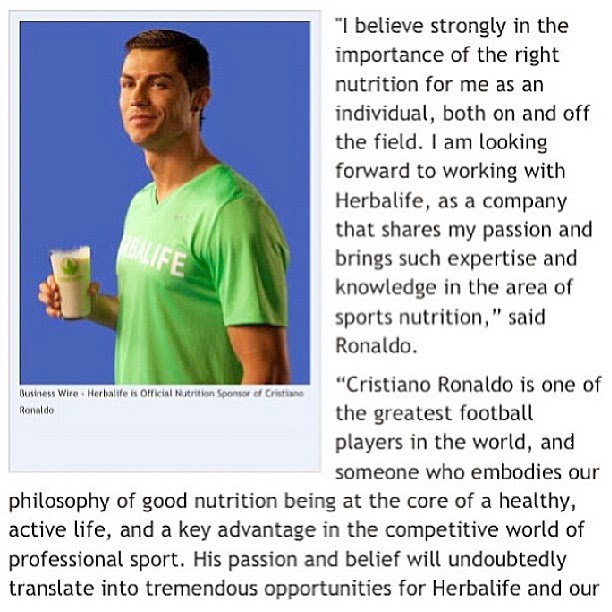 Cristiano Ronaldo "Herbalife"