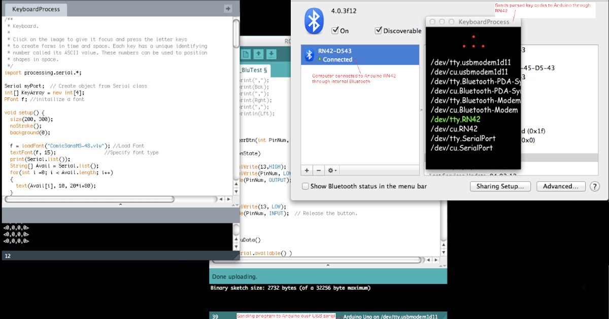 Bluetooth Serial Connection Matlab Gui