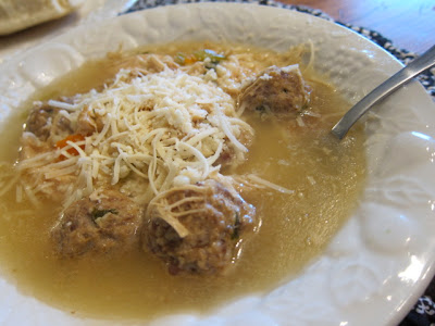 You can make this Italian Wedding Soup homemade, or take a few shortcuts and make it easy. Either way, it is delicious and sure to be a family favorite! You can make this Italian Wedding Soup homemade, or take a few shortcuts and make it easy. Either way, it is delicious and sure to be a family favorite! #WomenLivingWell #meatballs #soup #chicken