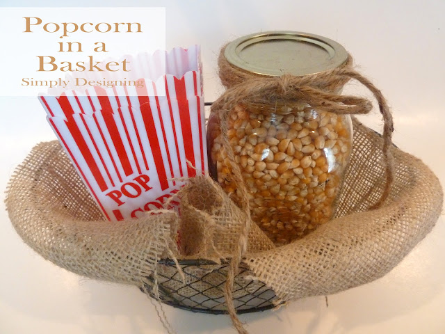 popcorn basket 01a | Simple and Inexpensive Gifts Ideas {VIDEO} | 39 |