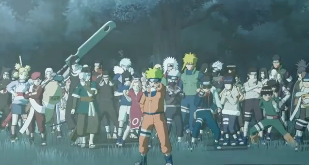 Naruto Shippuden Ultimate Ninja Storm Generation 2012 game for xbox 360 PS3 featuring Naruto Generation 1 characters