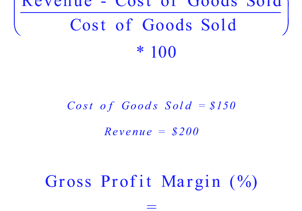 Gross Margin Gross Profit Percentage Formula