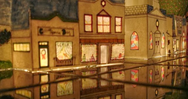 The Pleasant Times: Christmas Village part two: Shops